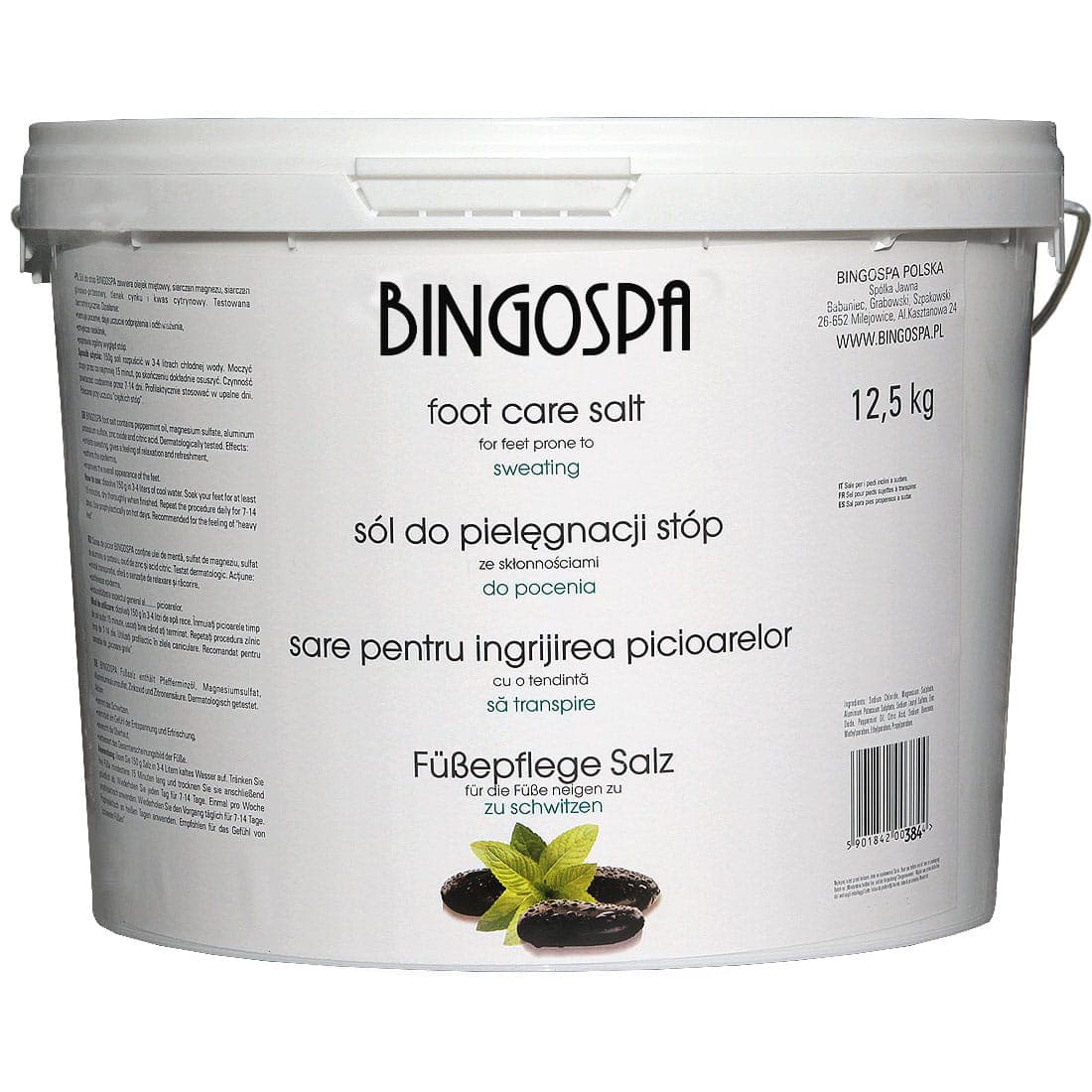 Sól do stóp ze skłonnościami do pocenia BINGOSPA
