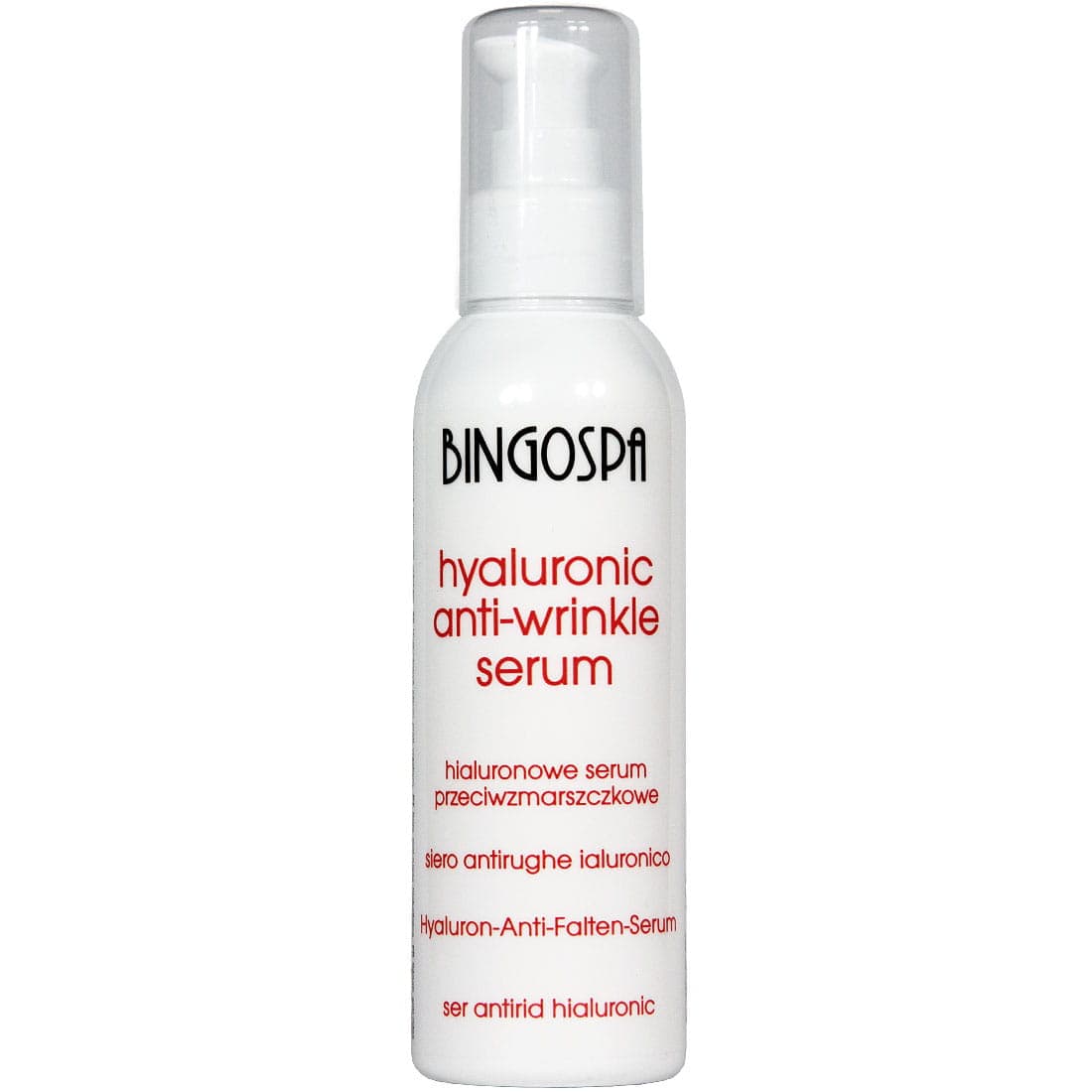 Hialuronowe serum przeciwzmarszczkowe BINGOSPA