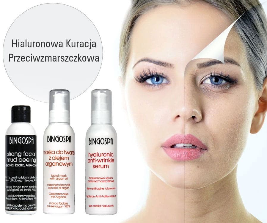 Hialuronowa Kuracja Przeciwzmarszczkowa BINGOSPA