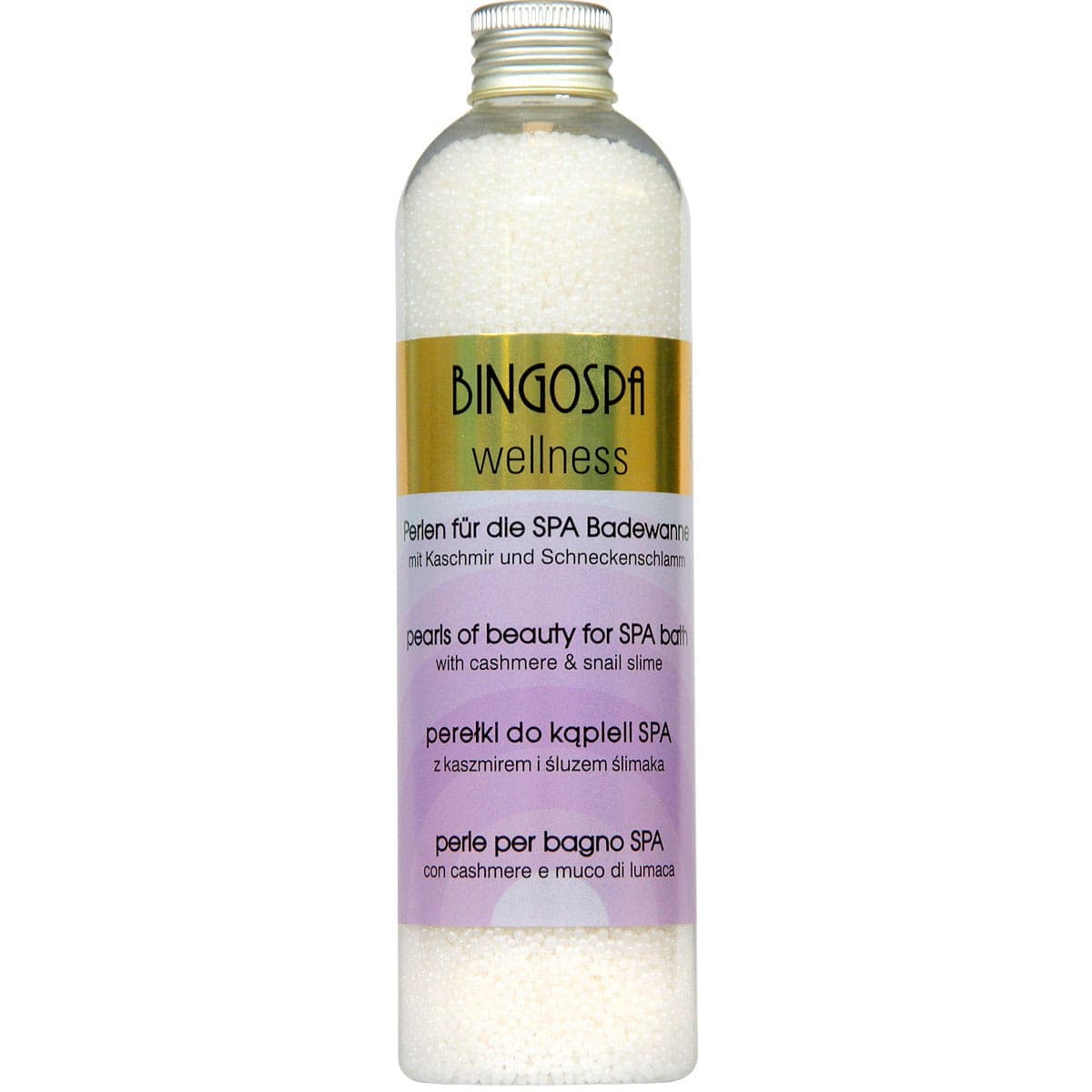 Pearls of beauty for SPA bath - cashmere and snail slime BINGOSPA wellness