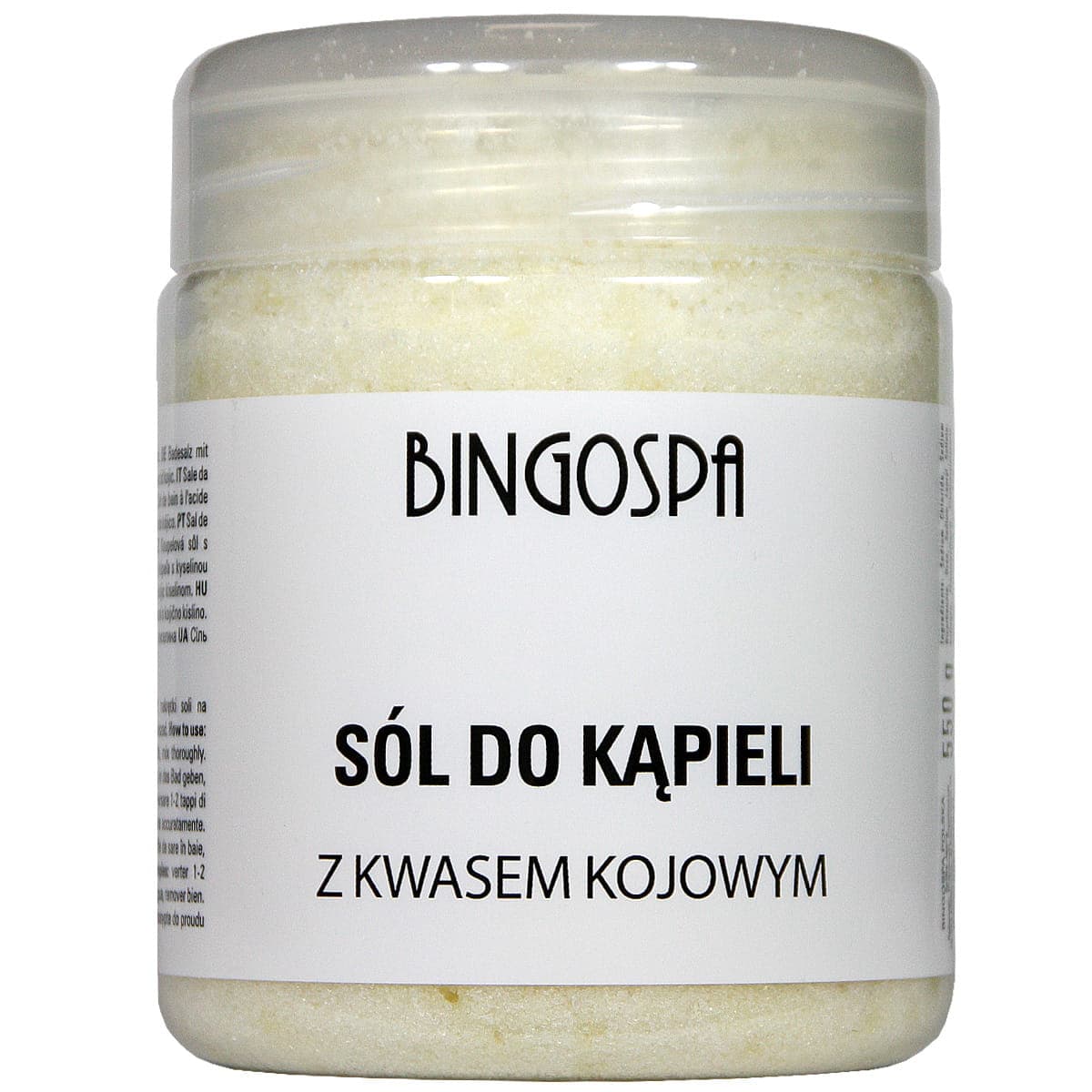 Sól do kąpieli z kwasem kojowym BINGOSPA
