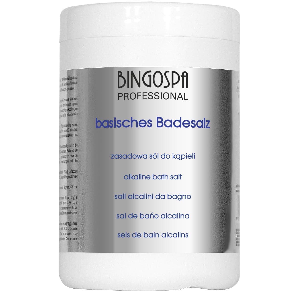 Zasadowa sól do kąpieli BINGOSPA Professional