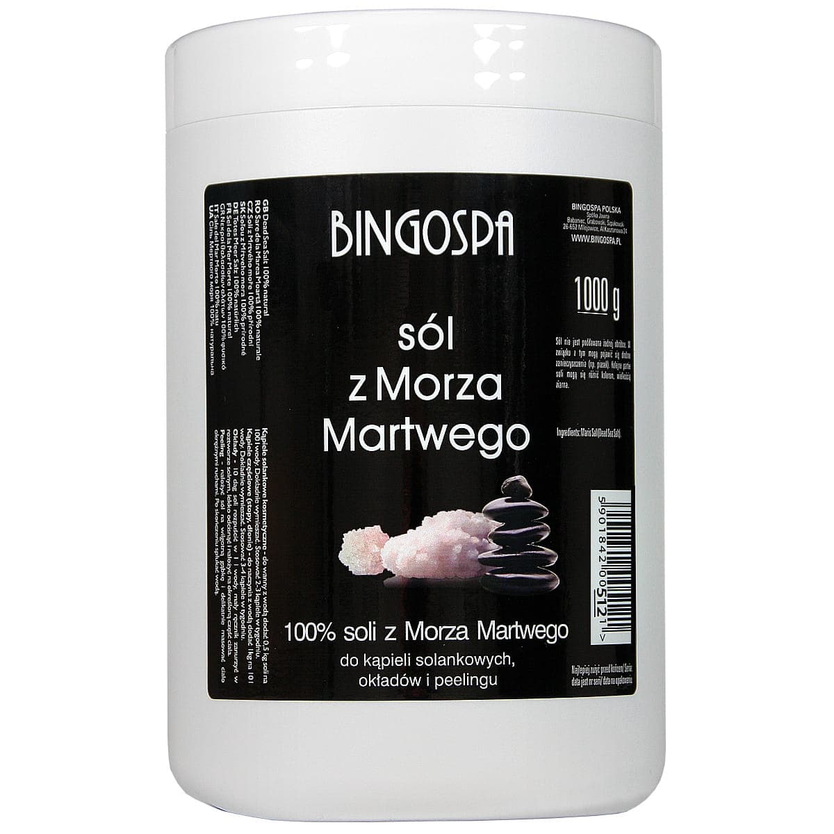 Sól z Morza Martwego 100% BINGOSPA