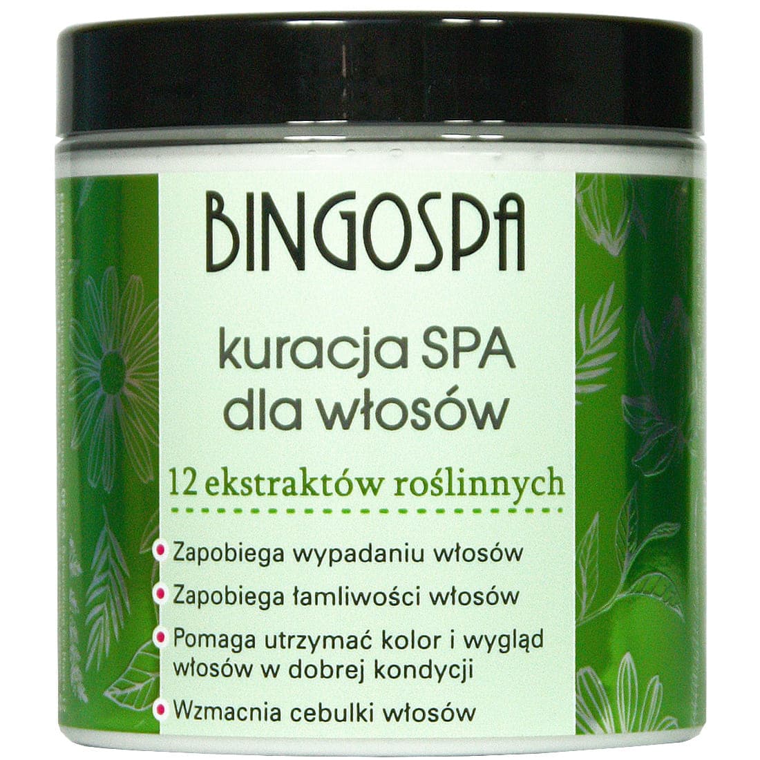 Kuracja SPA dla włosów 12 ekstraktów roslinnych