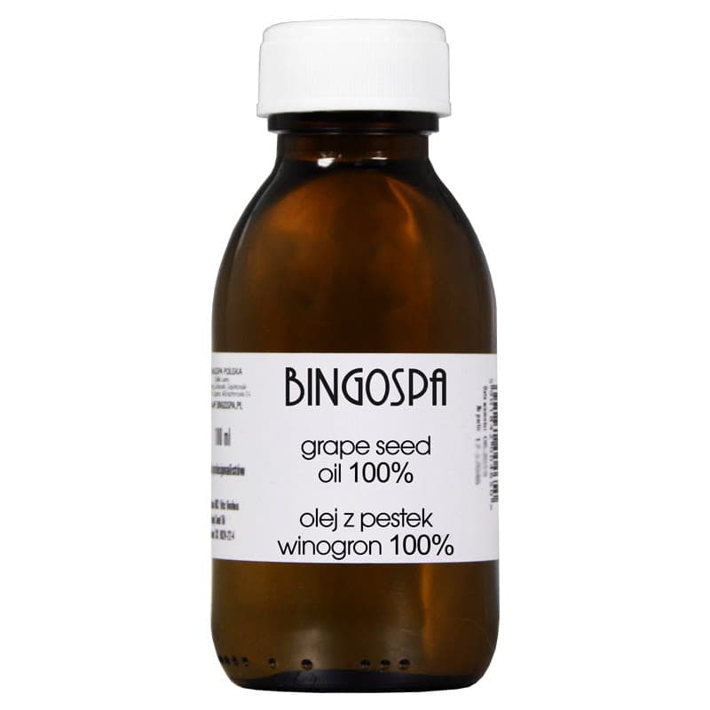 Olej z pestek winogron 100% BINGOSPA