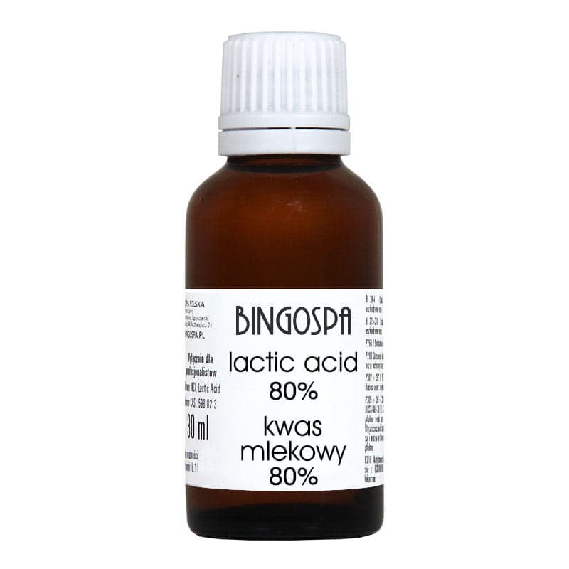 Kwas mlekowy 80% BINGOSPA