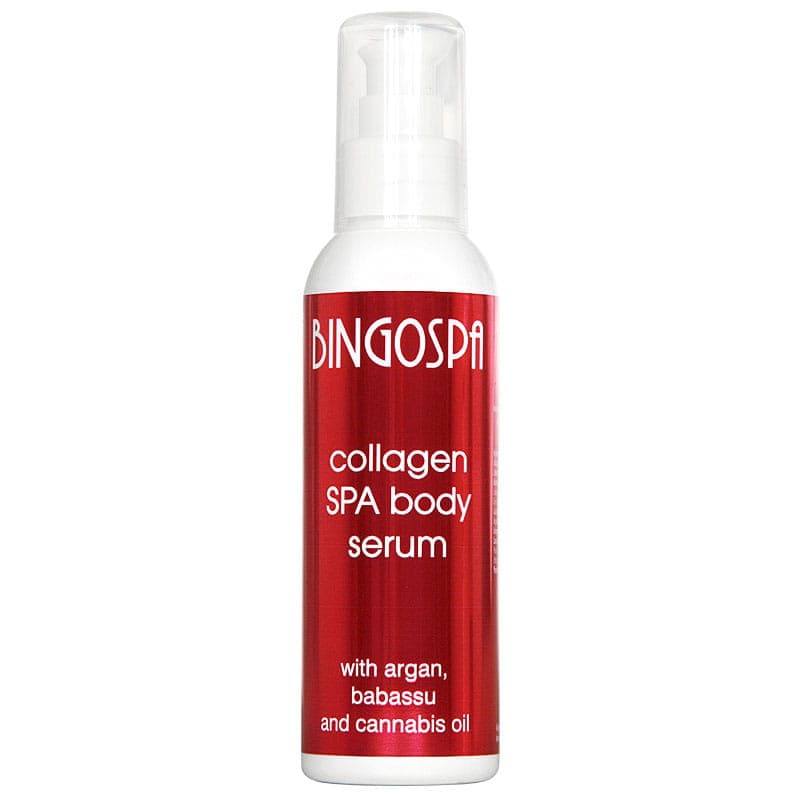 Serum kolagenowe SPA do ciała z olejkami z konopii, arganowym i babassu BINGOSPA