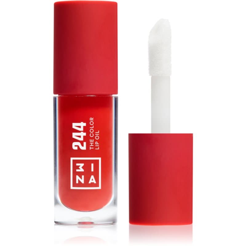 The Color Lip Oil olejek nawilżający do ust odcień 244 - Classic Rich Red, sheer