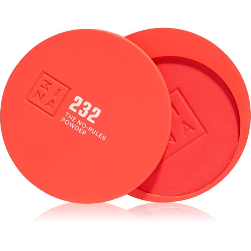 The No-Rules Powder wielofunkcyjny kosmetyk do makijażu oczu, ust i twarzy odcień 232 - Hot coral, matte