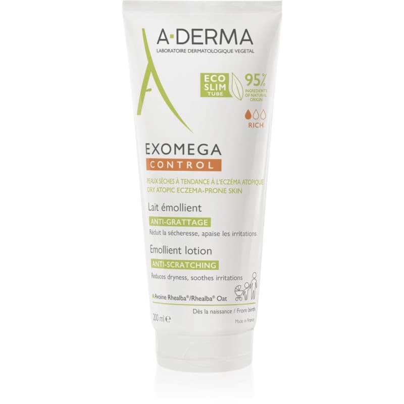 Exomega Control Emollient Lotion mleczko do ciała przeciw podrażnieniom i swędzeniu skóry
