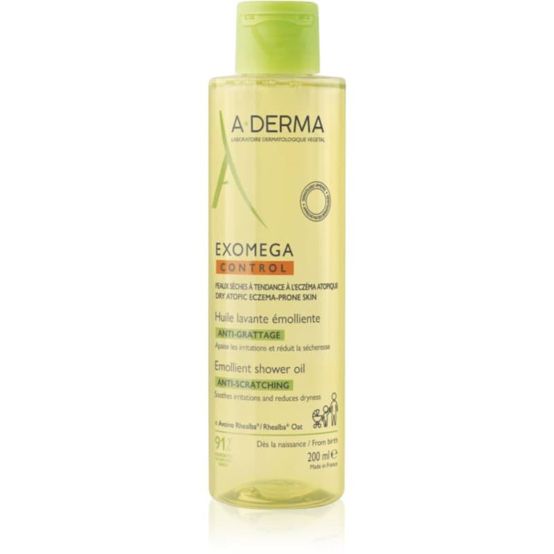 Exomega Control Emollient Shower Oil zmiękczający olejek pod prysznic do skóry suchej i atopowej