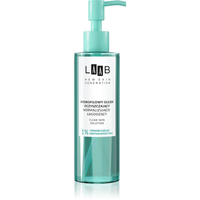 LAAB Clear Skin Solution kojący olejek oczyszczający do skóry tłustej i mieszanej