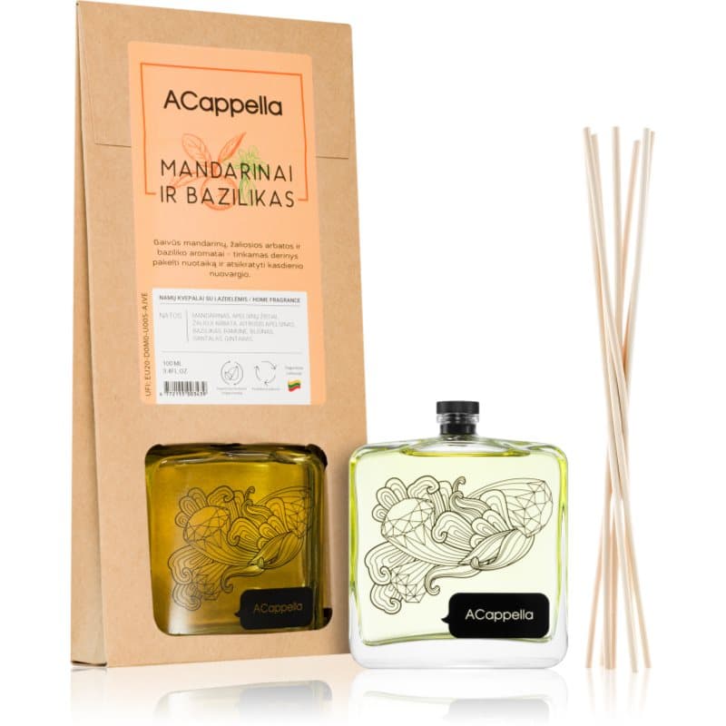 Mandarin and Basil dyfuzor zapachowy z napełnieniem