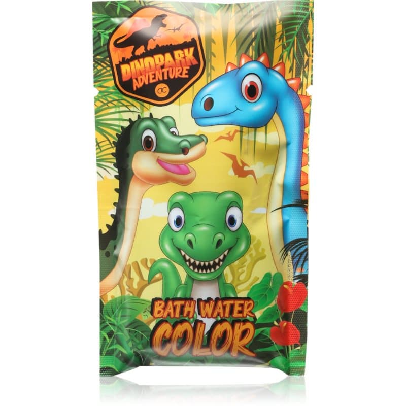 DINOPARK ADVENTURE dodatek do kąpieli o zmiennym kolorze dla dzieci