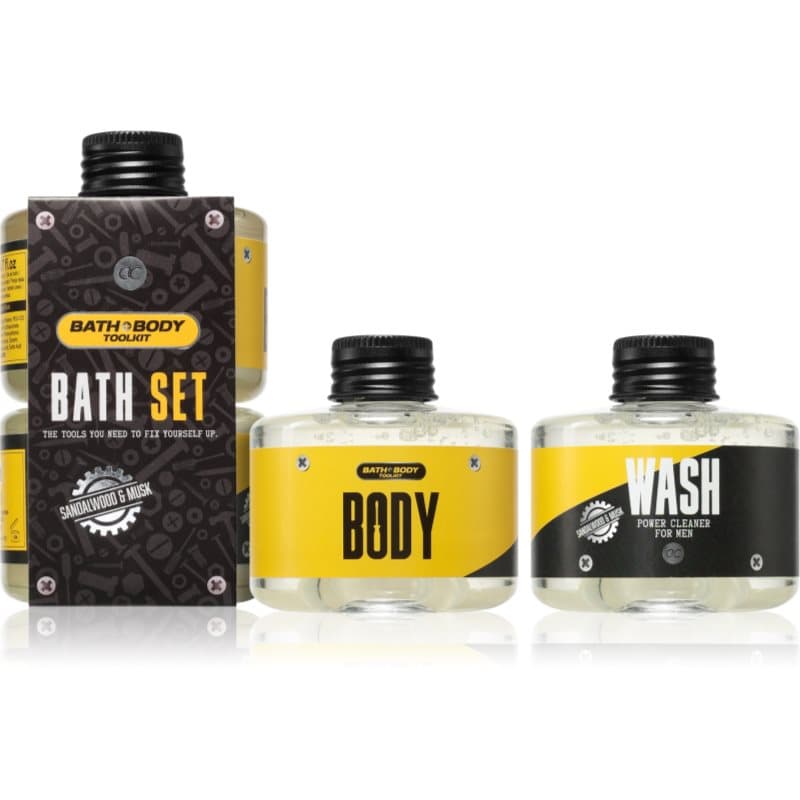 BATH and BODY TOOLKIT zestaw upominkowy dla mężczyzn