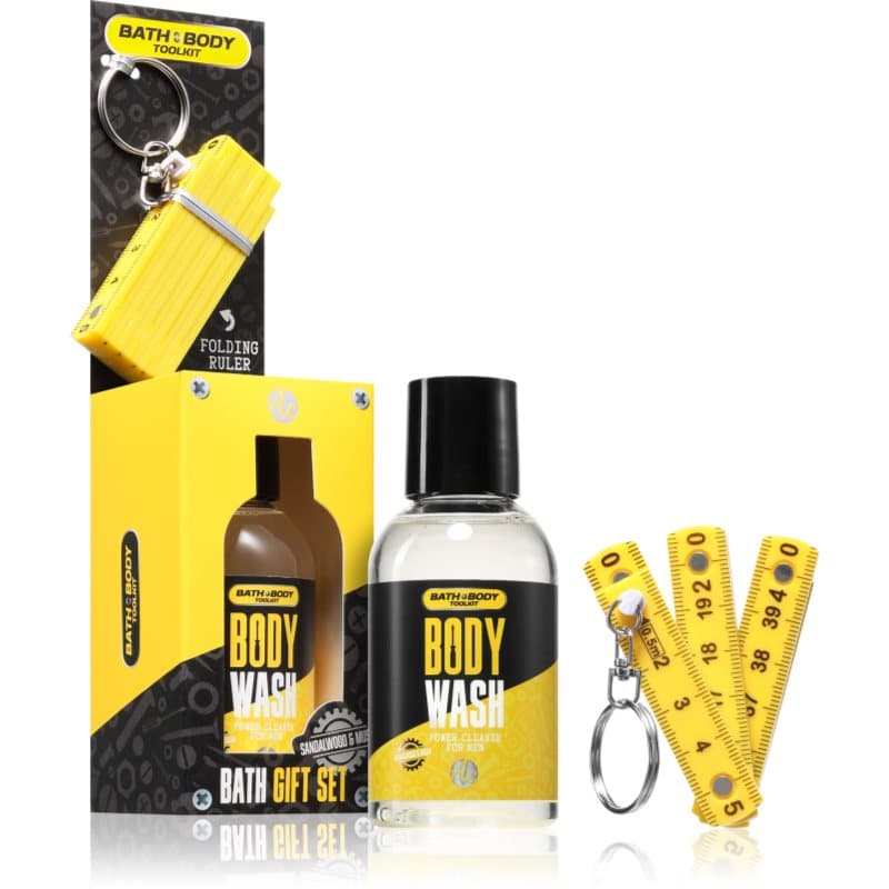 BATH and BODY TOOLKIT zestaw upominkowy dla mężczyzn