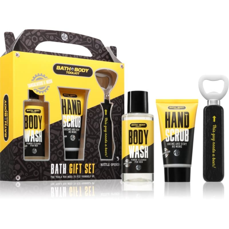 BATH and BODY TOOLKIT zestaw upominkowy dla mężczyzn