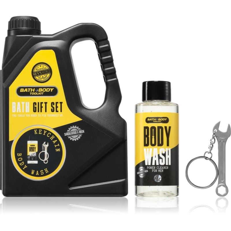 BATH and BODY TOOLKIT zestaw upominkowy dla mężczyzn