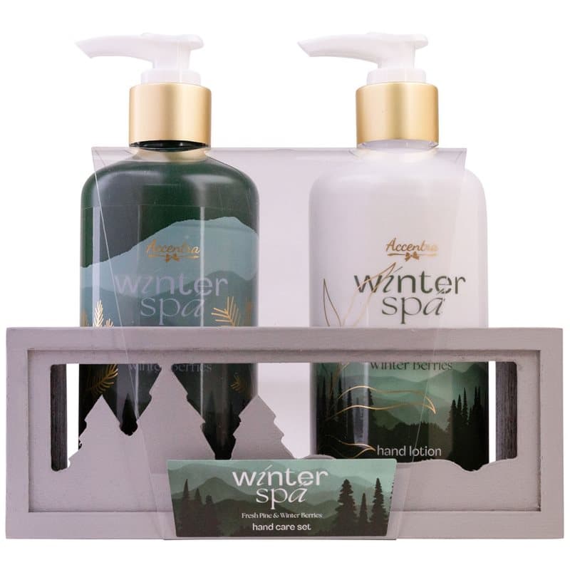 Winter Spa zestaw upominkowy do rąk zapachy Fresh Pine & Winter Berries