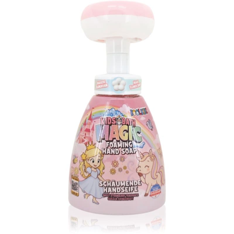 KOOLKIDZ mydło w piance do rąk z dozownikiem zapachy Sweet Strawberry