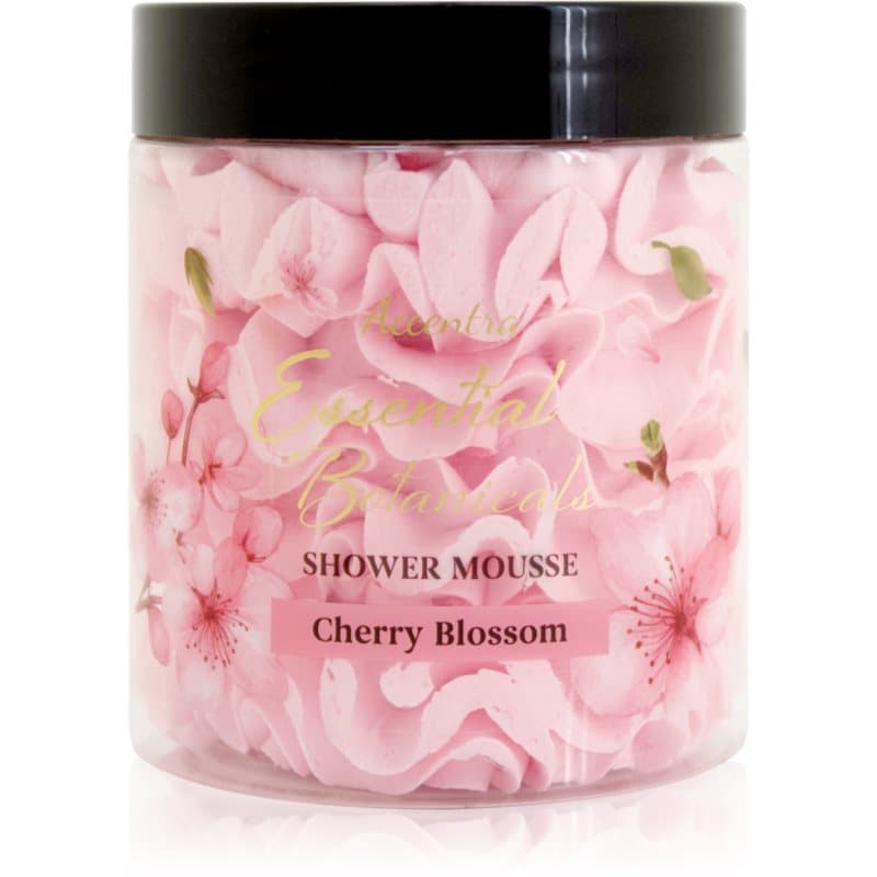 Essential Botanicals Shower Mousse pianka pod prysznic zapachy Cherry Blossom
