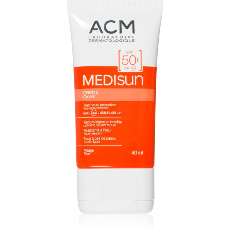 Medisun wodoodporny krem do opalania twarzy SPF 50+