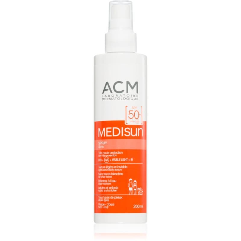 Medisun spray do opalania do twarzy i ciała SPF 50+