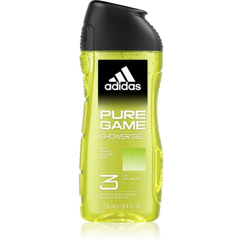 Pure Game żel pod prysznic do twarzy, ciała i włosów 3 w 1 dla mężczyzn