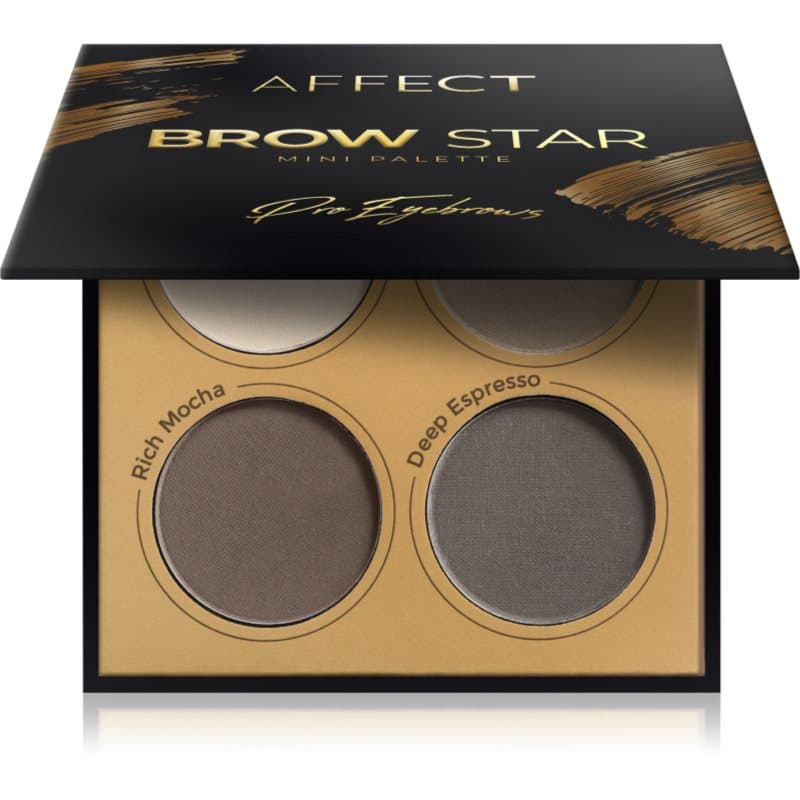 Brow Star paletka pudrowych cieni do brwi