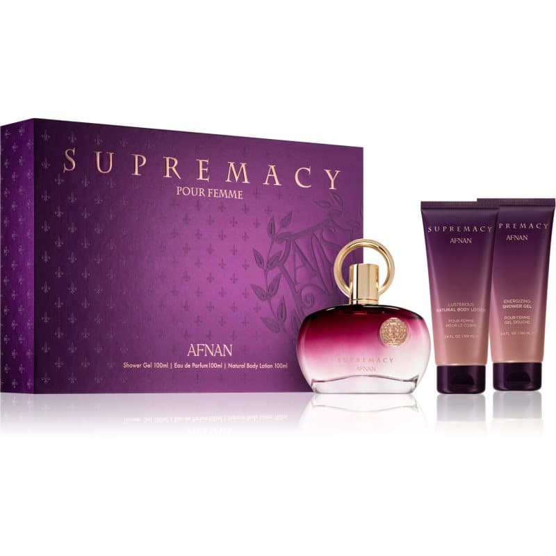 Supremacy Pour Femme Purple zestaw upominkowy dla kobiet