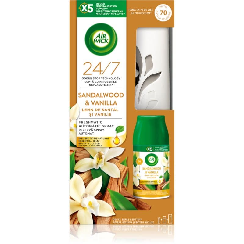 Freshmatic Sandalwood & Vanilla automatyczny odświeżacz powietrza z wkładem