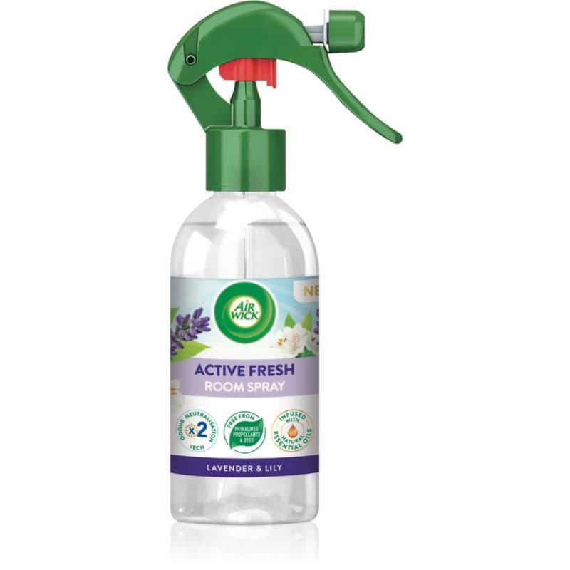 Active Fresh Spray Lavender & Lily odświeżacz w aerozolu o zapachu lawendy