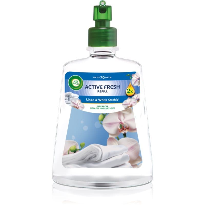 Active Fresh Linen & White Orchid odświeżacz powietrza napełnienie