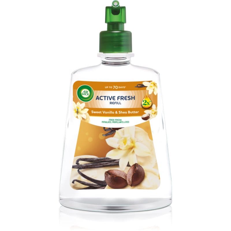 Active Fresh Sweet Vanilla & Shea Butter odświeżacz powietrza napełnienie