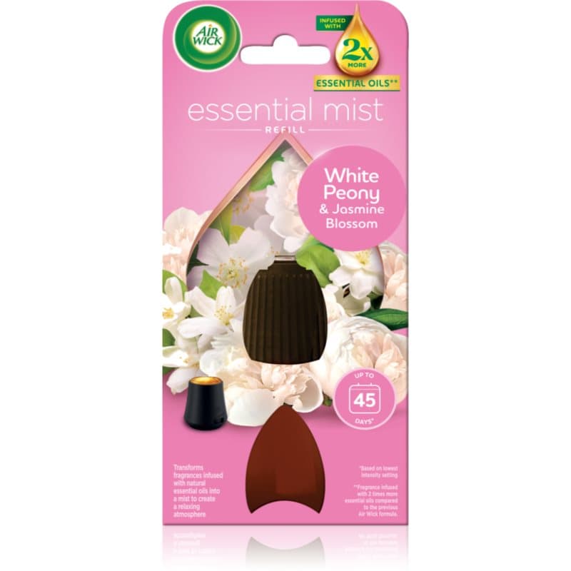 Essential Mist White Peony & Jasmine Blossom napełnianie do dyfuzorów