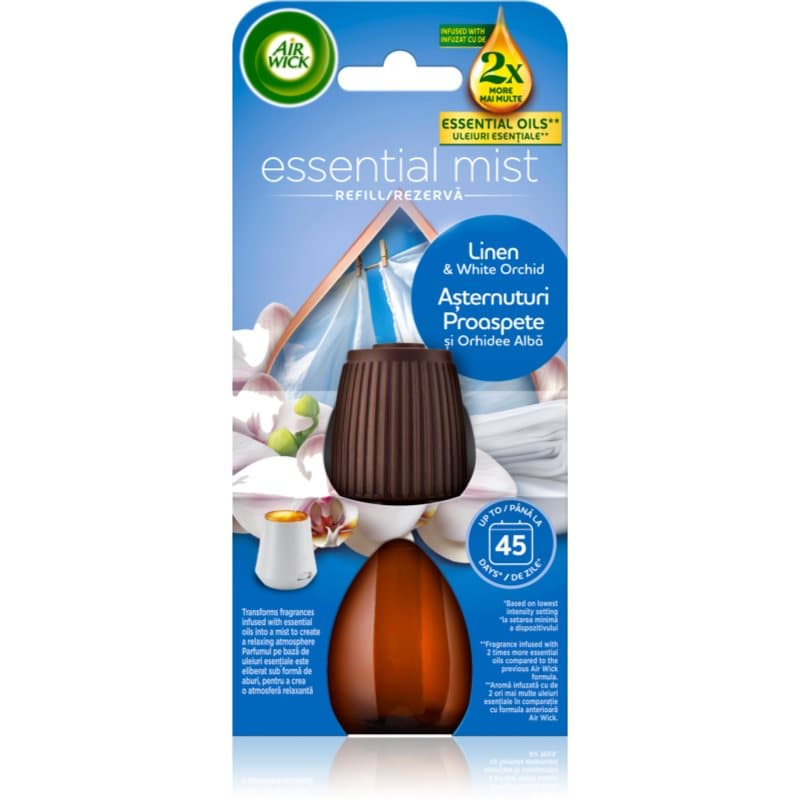 Essential Oils Linen & White Orchid napełnianie do dyfuzorów