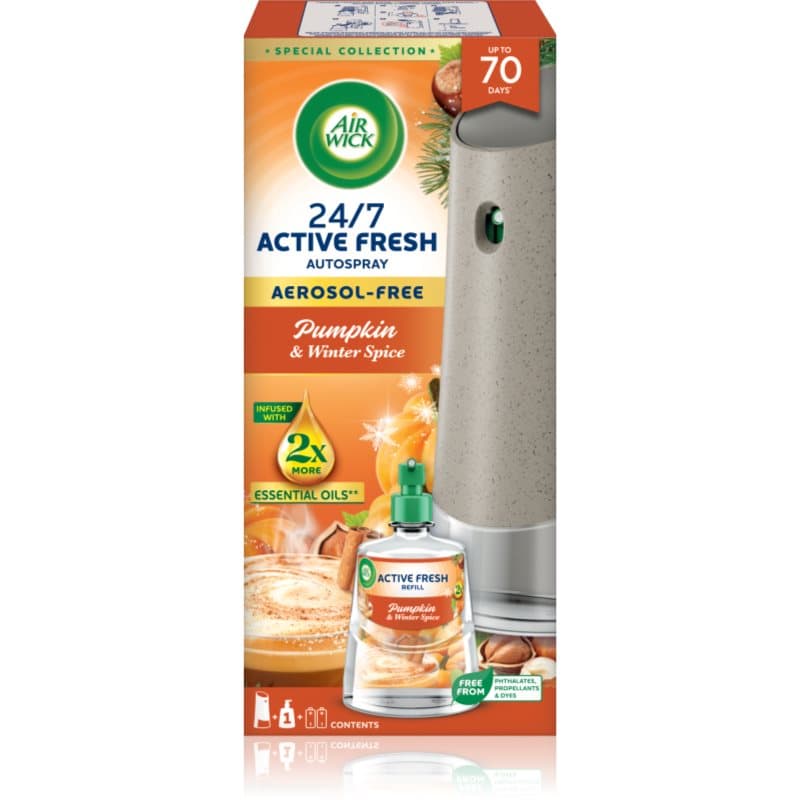 Active Fresh Pumpkin & Winter Spice automatyczny odświeżacz powietrza z wkładem