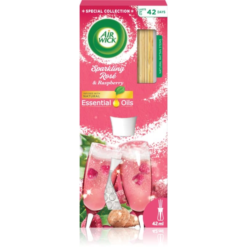 Essential Oils Sparkling Rosé & Rasberry dyfuzor zapachowy z napełnieniem