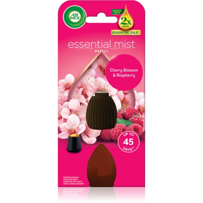 Essential Mist Cherry Blossom & Raspberry napełnianie do dyfuzorów