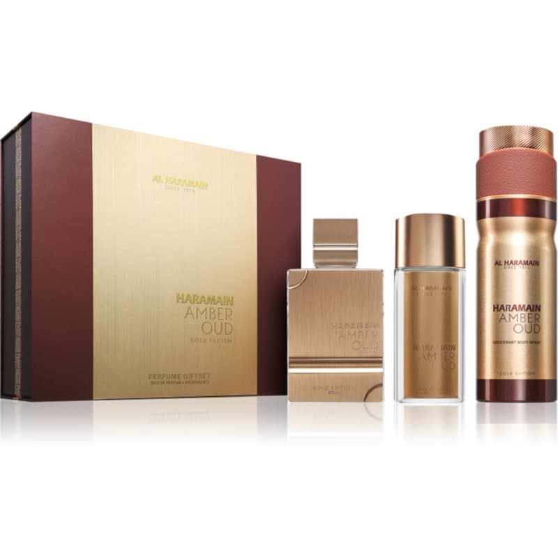 Amber Oud Gold Edition zestaw upominkowy unisex
