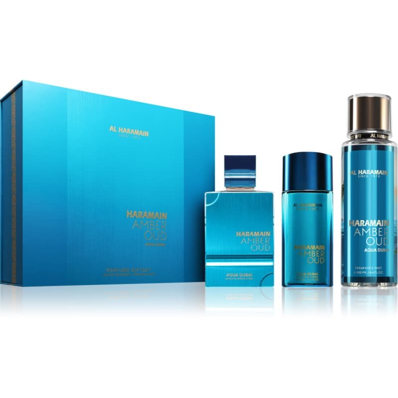 Amber Oud Aqua Dubai zestaw upominkowy unisex