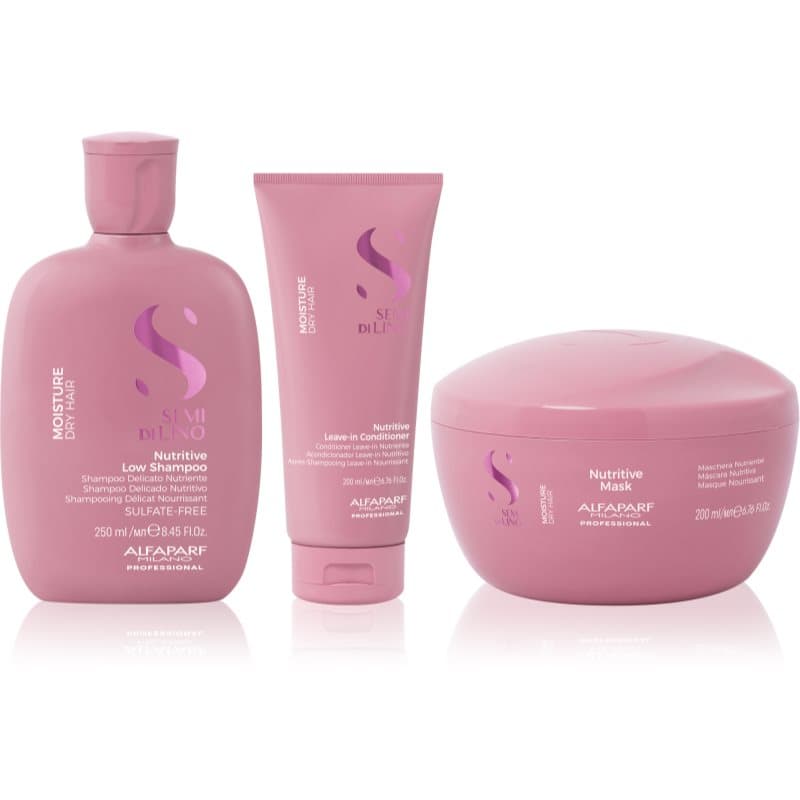 Semi di Lino Moisture Kit zestaw nawilżające i nadające blask