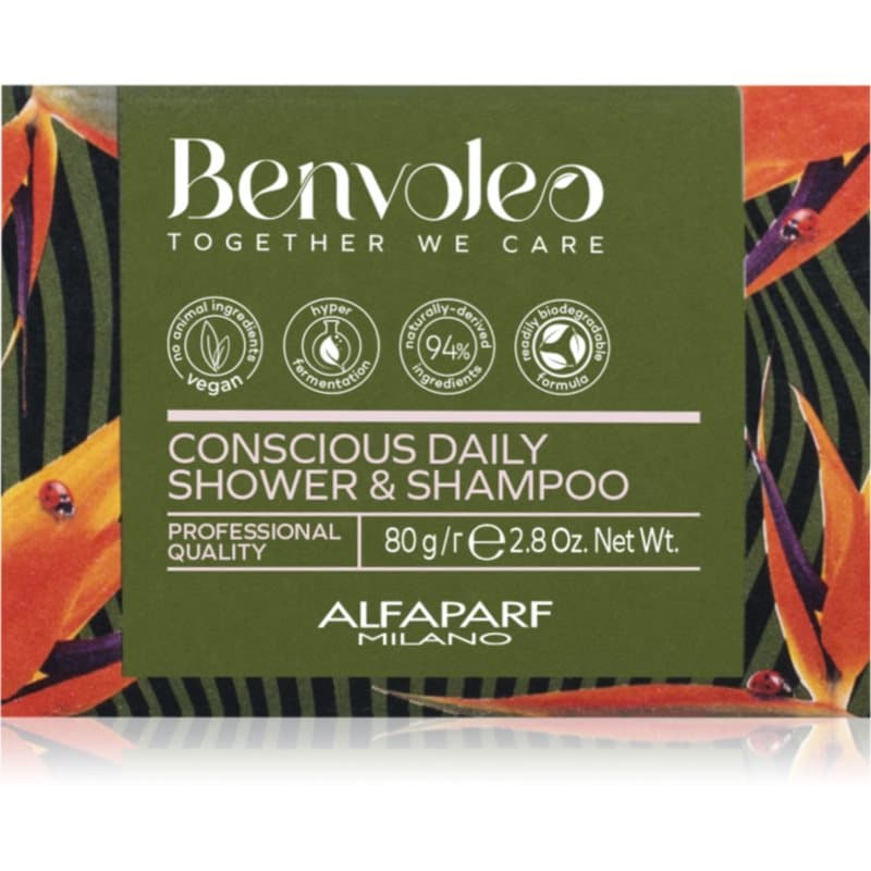 Benvoleo Daily organiczny szampon w kostce 3 w 1