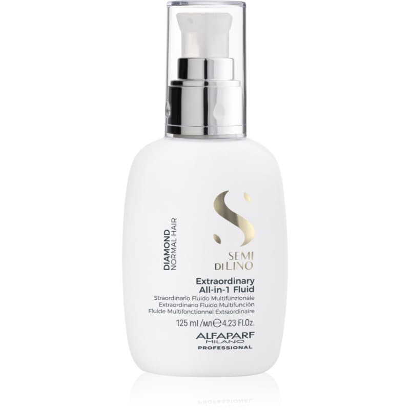 Semi di Lino Diamond Extraordinary All-in-1 Fluid pielęgnacja włosów bez spłukiwania dla doskonałego wyglądu włosów