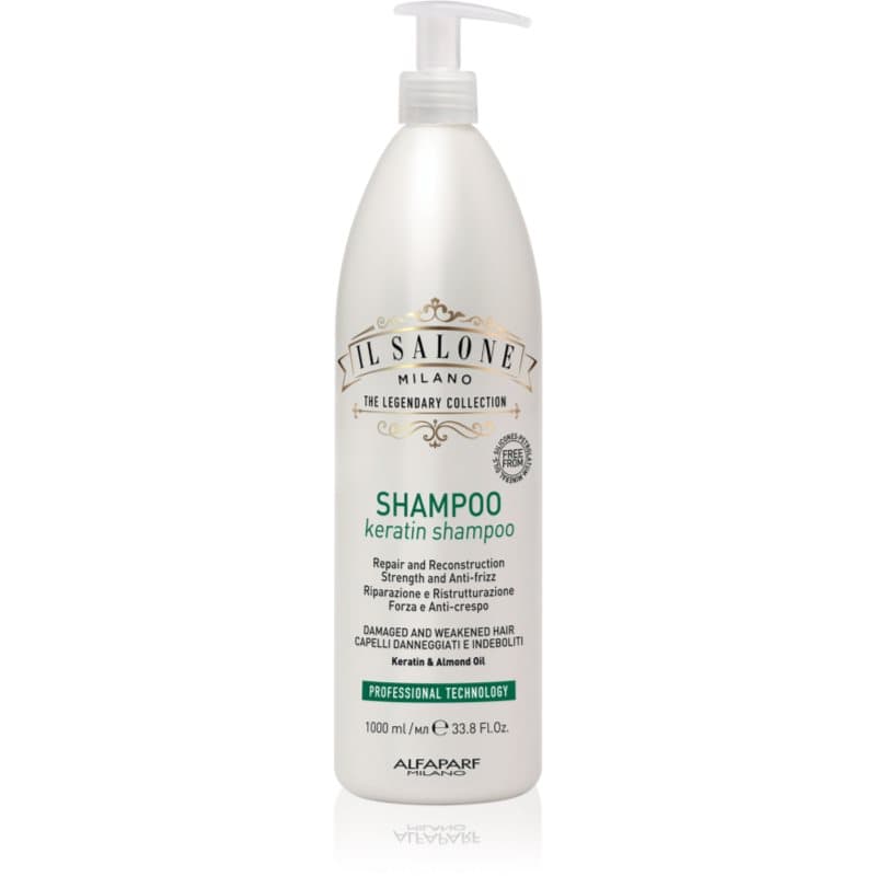 Il Salone Milano Keratin szampon odbudowujący włosy do włosów zniszczonych