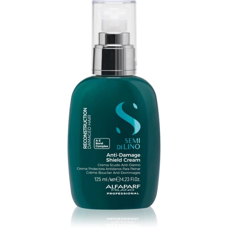 Semi di Lino Reconstruction Anti-damage Shield Cream odżywka regenerująca bez spłukiwania Włosy normalne i odporne