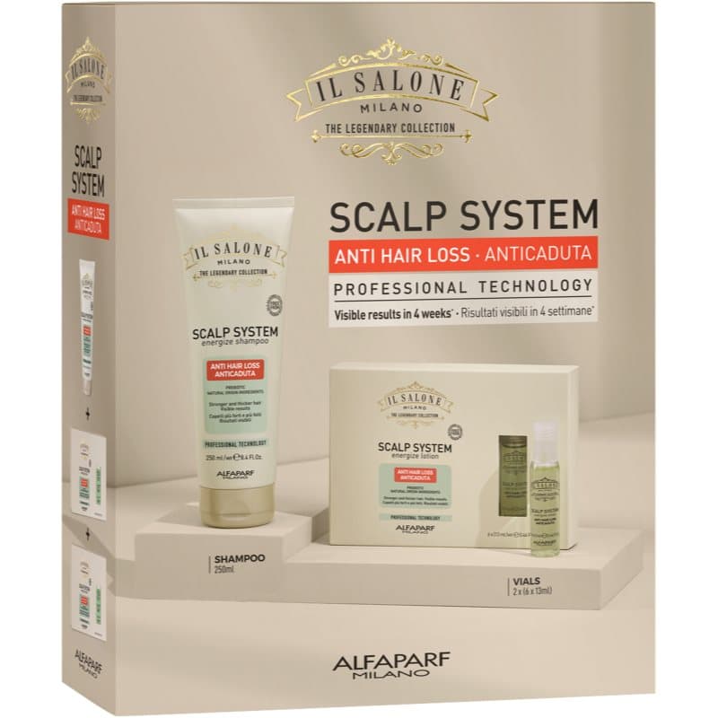 Il Salone Milano Scalp System zestaw dla wzmocnienia wzrostu włosów