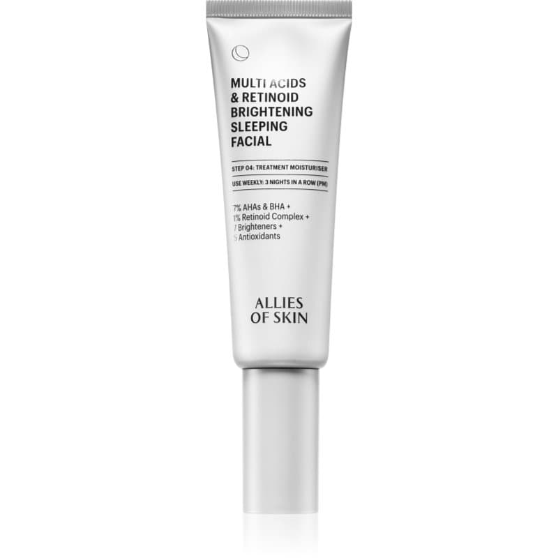 Multi Acids & Retinoid Brightening Sleeping Facial maseczka rozjaśniająca do twarzy