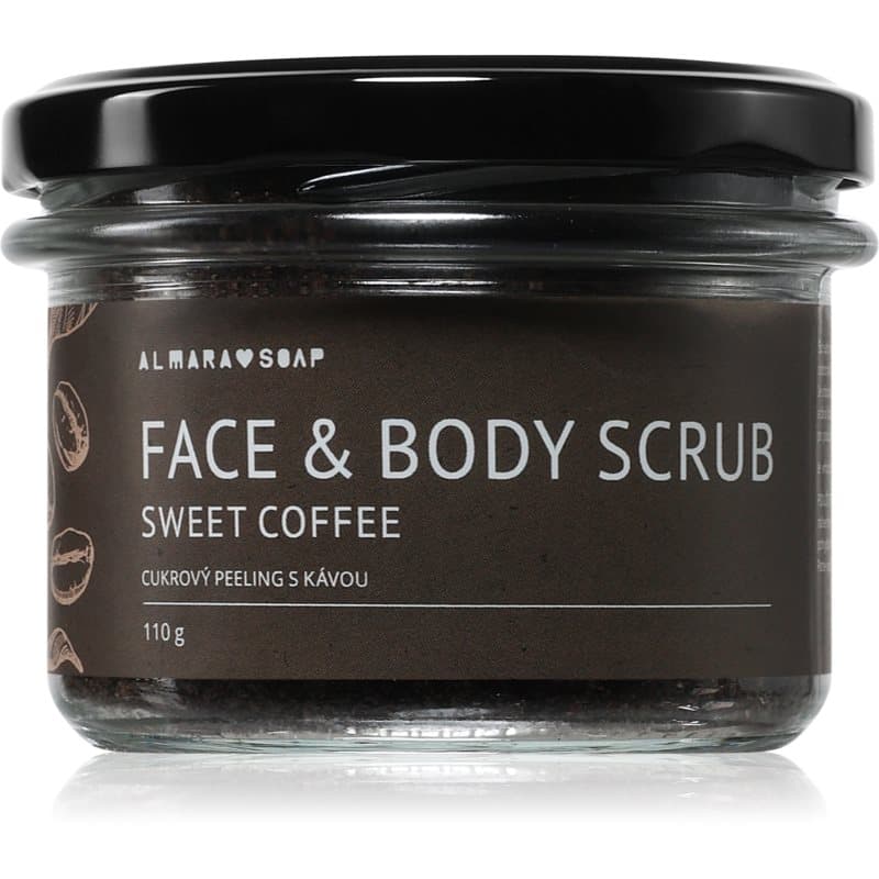 Face & Body Scrub peeling cukrowy do ciała i twarzy z zapachem Sweet Coffee