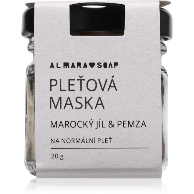 Face Moroccan Clay & Pumice maska peelingowa do twarzy do skóry normalnej